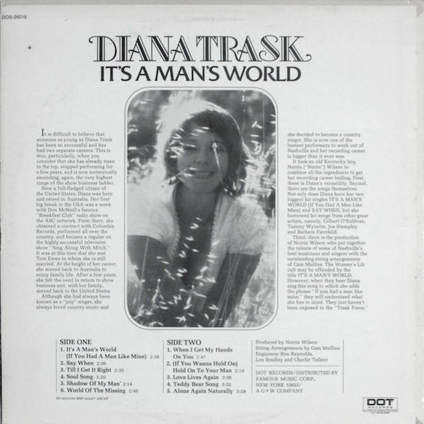 its a mans world its a mans world