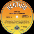 D-Tango – Strangers In Paradise - Виниловые пластинки, Интернет-Магазин "Ультра", Екатеринбург  