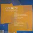 Erasure – Other People's Songs - Виниловые пластинки, Интернет-Магазин "Ультра", Екатеринбург  