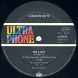 London Boys – My Love - Виниловые пластинки, Интернет-Магазин "Ультра", Екатеринбург  