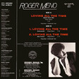 Roger Meno – Loving All The Time - Виниловые пластинки, Интернет-Магазин "Ультра", Екатеринбург  