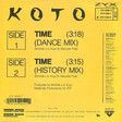 Koto – Time - Виниловые пластинки, Интернет-Магазин "Ультра", Екатеринбург  