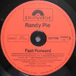 Randy Pie – Fast/Forward - Виниловые пластинки, Интернет-Магазин "Ультра", Екатеринбург  