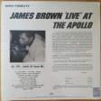 James Brown – Live At The Apollo - Виниловые пластинки, Интернет-Магазин "Ультра", Екатеринбург  