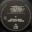 Depeche Mode - Some Great Reward (PROMO) - Виниловые пластинки, Интернет-Магазин "Ультра", Екатеринбург  