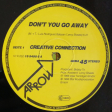 Creative Connection – Don't You Go Away - Виниловые пластинки, Интернет-Магазин "Ультра", Екатеринбург  