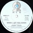 Robert Tomasi – When I Let You Down - Виниловые пластинки, Интернет-Магазин "Ультра", Екатеринбург  