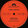 Digital Emotion – Don't Stop - Виниловые пластинки, Интернет-Магазин "Ультра", Екатеринбург  