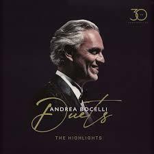 Andrea Bocelli – Duets – 30th Anniversary (The Highlights) - Виниловые пластинки, Интернет-Магазин "Ультра", Екатеринбург  
