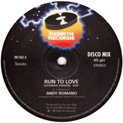 Andy Romano – Run To Love / Stay With You - Виниловые пластинки, Интернет-Магазин "Ультра", Екатеринбург  