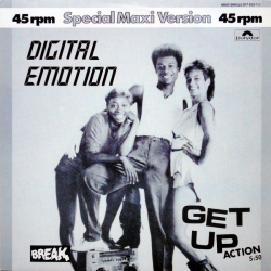 Digital Emotion – Get Up Action - Виниловые пластинки, Интернет-Магазин "Ультра", Екатеринбург  