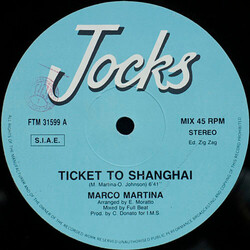 Marco Martina – Ticket To Shanghai - Виниловые пластинки, Интернет-Магазин "Ультра", Екатеринбург  