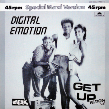 Digital Emotion – Get Up Action - Виниловые пластинки, Интернет-Магазин "Ультра", Екатеринбург  
