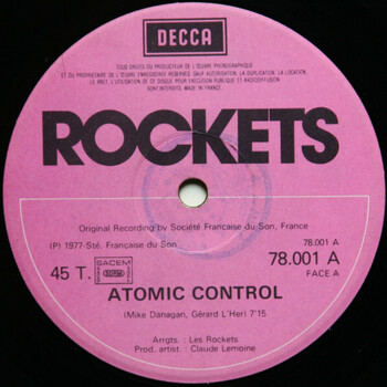 Rockets – Atomic Control / Future Woman - Виниловые пластинки, Интернет-Магазин "Ультра", Екатеринбург  