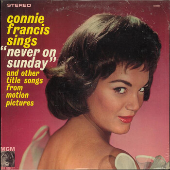 Connie Francis – Sings Never On Sunday And Other Title Songs From Motion Pictures - Виниловые пластинки, Интернет-Магазин "Ультра", Екатеринбург  